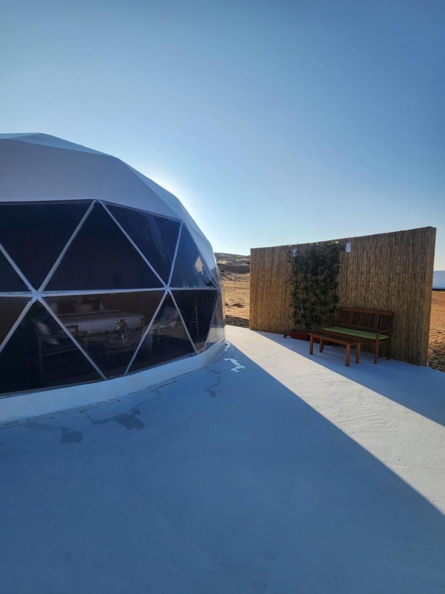 Bubbles Domes Private Cmp Hotell Al Wāşil Rom bilde
