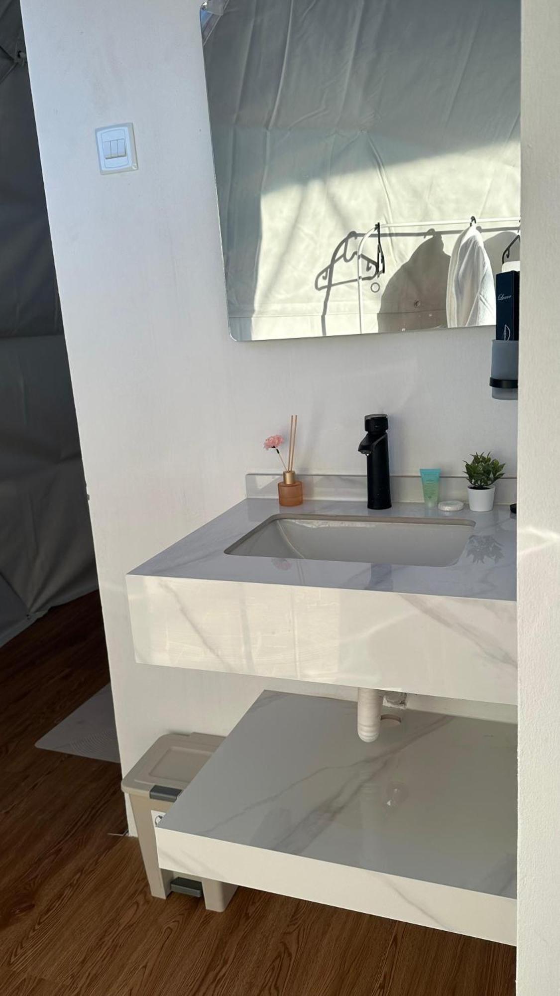 Bubbles Domes Private Cmp Hotell Al Wāşil Rom bilde