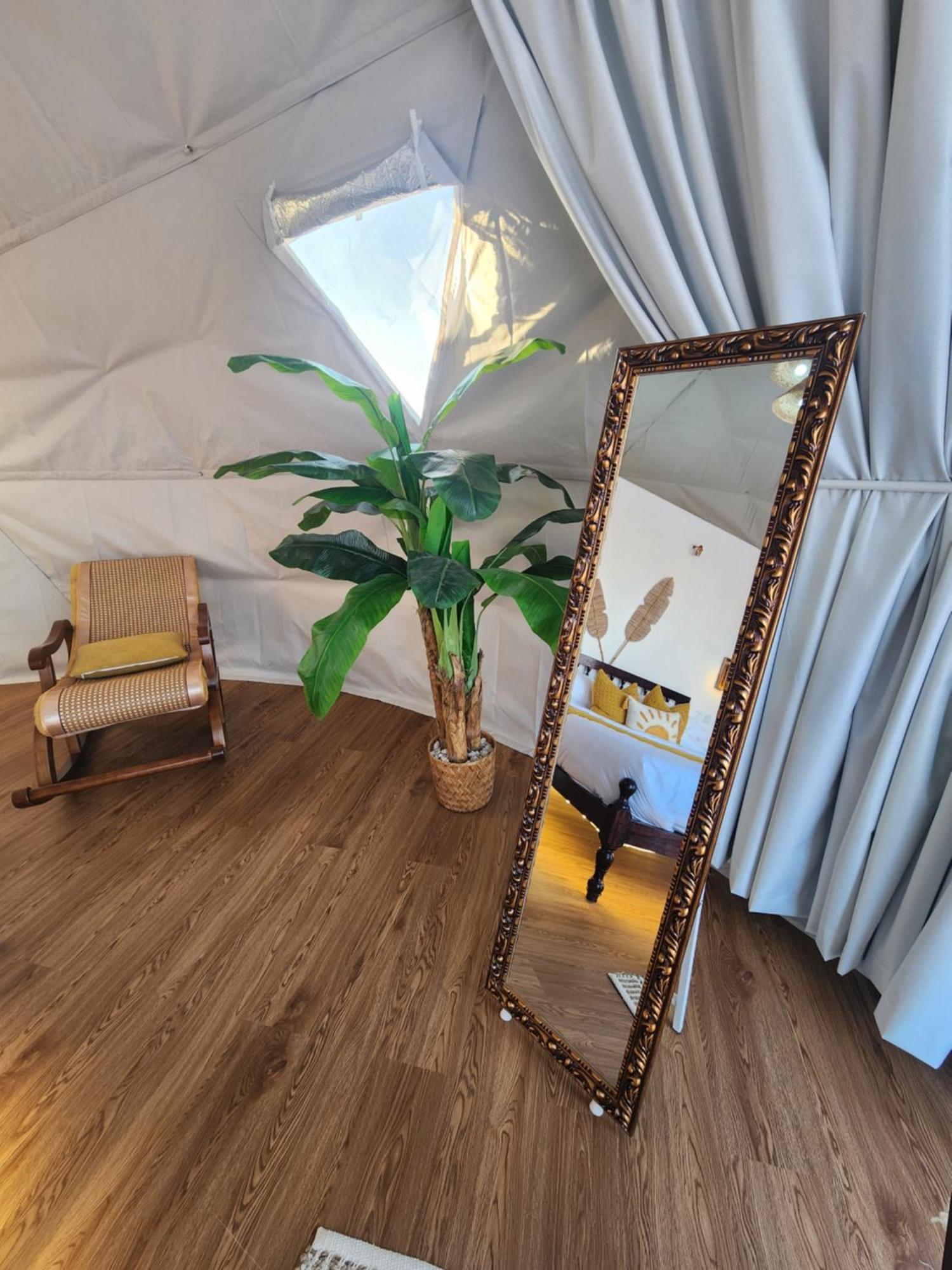 Bubbles Domes Private Cmp Hotell Al Wāşil Rom bilde