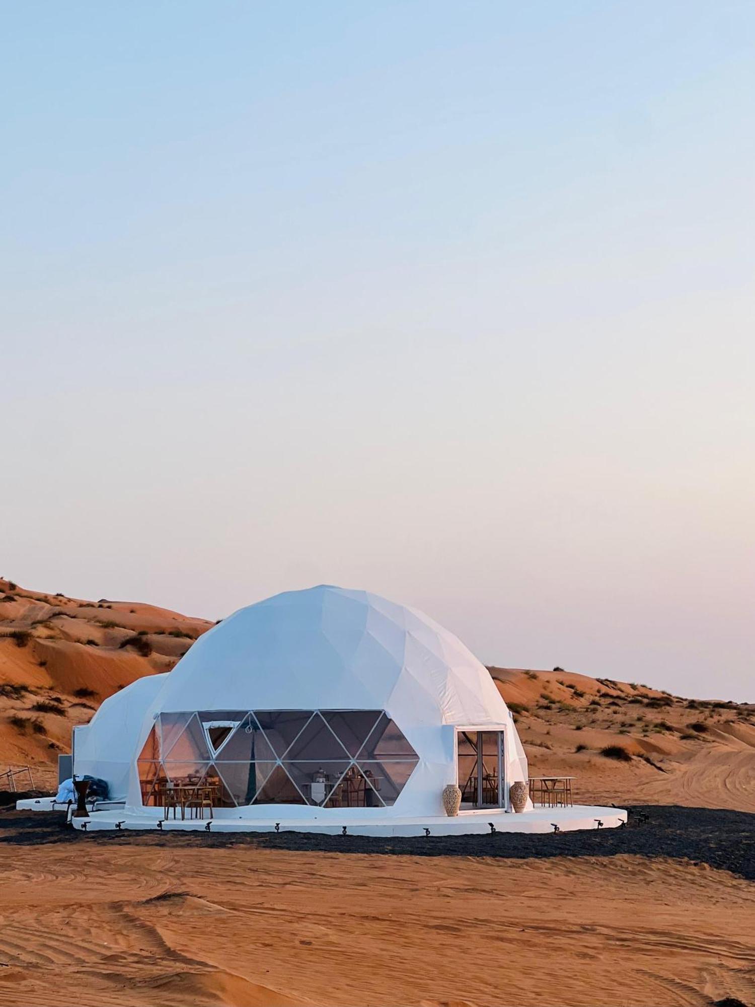 Bubbles Domes Private Cmp Hotell Al Wāşil Eksteriør bilde