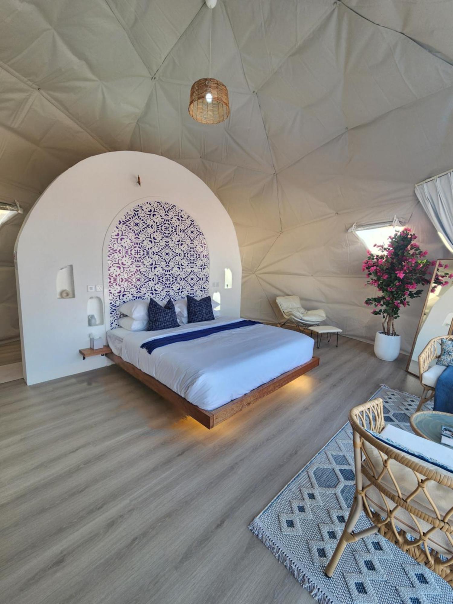 Bubbles Domes Private Cmp Hotell Al Wāşil Eksteriør bilde