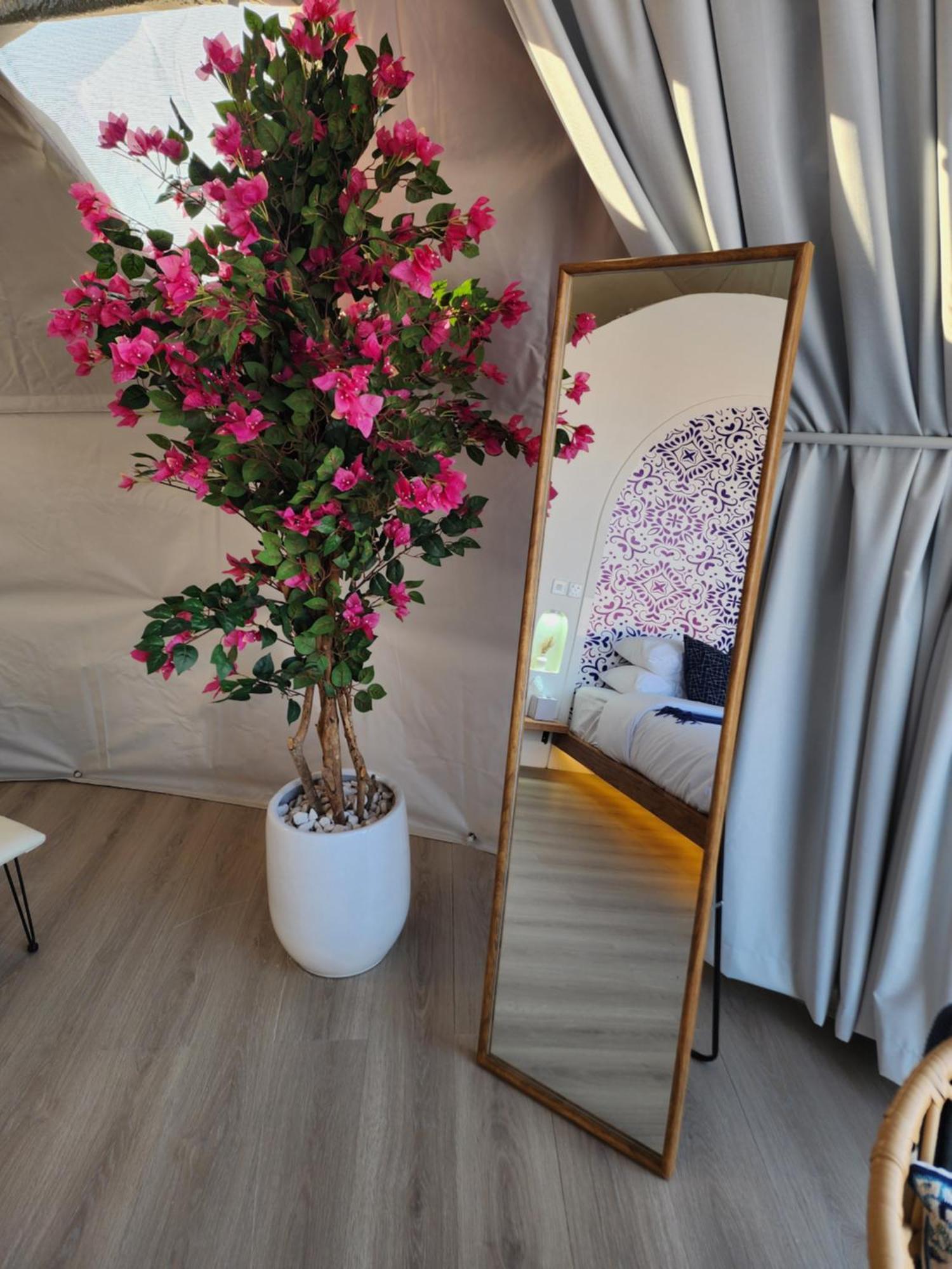 Bubbles Domes Private Cmp Hotell Al Wāşil Rom bilde