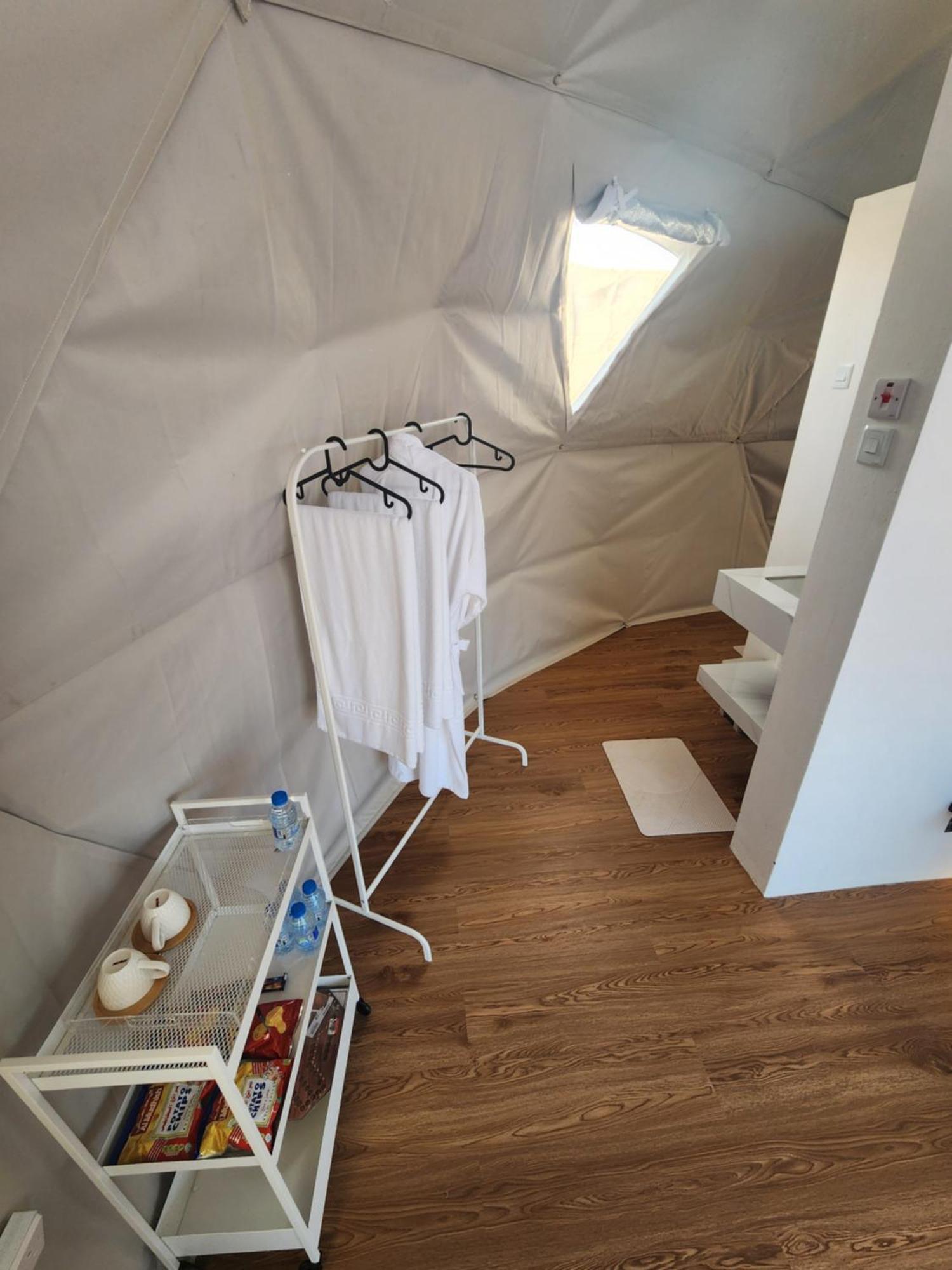 Bubbles Domes Private Cmp Hotell Al Wāşil Rom bilde