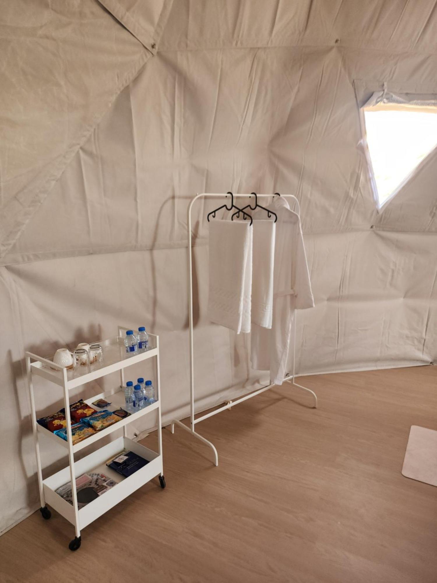 Bubbles Domes Private Cmp Hotell Al Wāşil Rom bilde